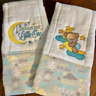 Sweet Dreams Burp Cloth Set